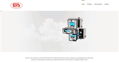 Desktop Screenshot of gtaeletronica.com.br